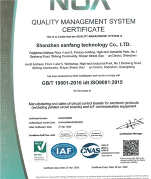 Certification